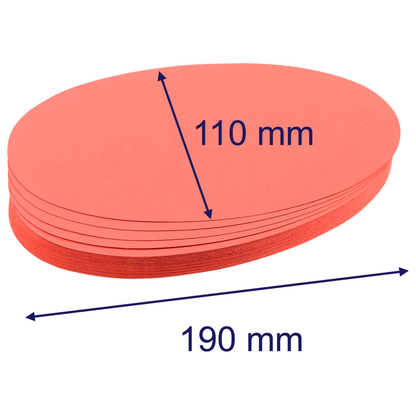 Artikelbild 2 für FRANKEN Moderationskarten rot 11,0 x 19,0 cm, 500 Blatt, Artikelnummer 538335
