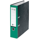 Artikelbild 1 für VON LEITZ Ordner grün mamoriert Karton 8,0 cm DIN A4, 1 St., Artikelnummer 635549