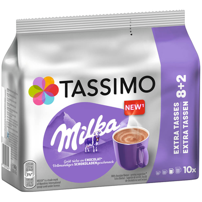 Artikelbild für TASSIMO Milka Kakaodiscs mild, 10 Stück, Artikelnummer 583439