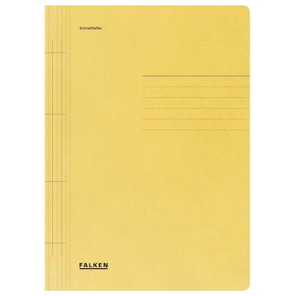 Artikelbild für FALKEN Schnellhefter Karton gelb DIN A4, 1 St., Artikelnummer 337756