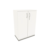 Artikelbild 1 für fm Aktenschrank Sidney, 4260429763528 weiß 2 Fachböden 80,0 x 44,2 x 113,3 cm, Artikelnummer 410487