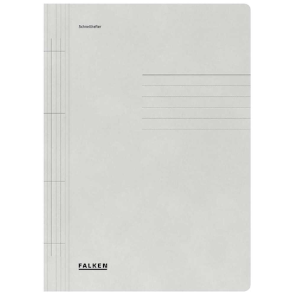 Artikelbild für FALKEN Schnellhefter Karton grau DIN A4, 1 St., Artikelnummer 337786