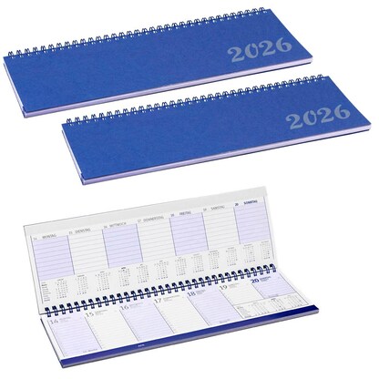 Artikelbild für Tischquerkalender Standard 2026, 3 St., Artikelnummer 550396