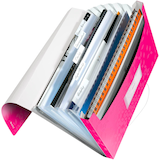 Artikelbild 1 für LEITZ Fächermappe WOW 4589 6 Fächer pink, 1 St., Artikelnummer 401113