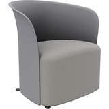 Artikelbild 1 für meet powered by PAPERFLOW Sessel CROWN grau schwarz Stoff 73,0 x 63,5 x 69,0 cm, 1 St., Artikelnummer 300911