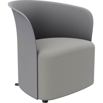 Artikelbild für meet powered by PAPERFLOW Sessel CROWN grau schwarz Stoff 73,0 x 63,5 x 69,0 cm, 1 St., Artikelnummer 300911