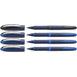 Artikelbild 1 für Schneider One Business Tintenroller blau 0,6 mm, Schreibfarbe: blau/schwarz, 4 St., Artikelnummer 143749