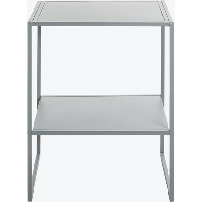 Artikelbild 4 für HAKU Möbel Beistelltisch rechteckig Metall grau 45,0 x 35,0 x 60,0 cm, 1 St., Artikelnummer 200327