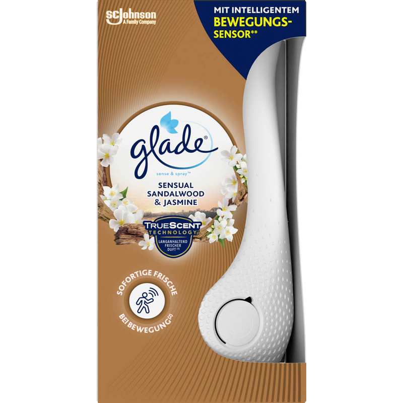 glade Duftspender sense & spray SENSUAL SANDALWOOD & JASMINE orientalisch 18 ml, 1 St