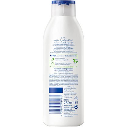 Artikelbild 5 für NIVEA Öl-Lotion Q10 Straffend + Extra Reichhaltig Bodylotion 250,0 ml, Artikelnummer 579266