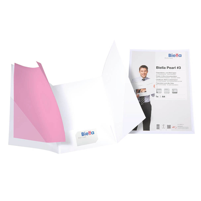Artikelbild für Biella Angebotsmappe Pearl 3 DIN A4 weiß, 1 St., Artikelnummer 130601