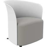 Artikelbild 1 für meet powered by PAPERFLOW Sessel CROWN weiß schwarz Stoff 73,0 x 63,5 x 69,0 cm, 1 St., Artikelnummer 300861