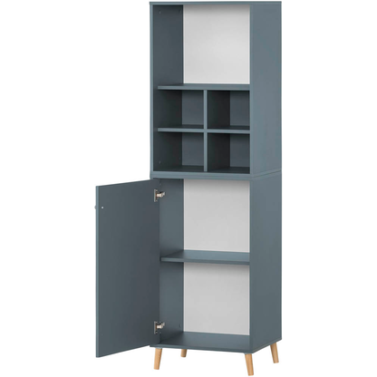 Artikelbild 6 für MÖBELPARTNER Regalschrank 500, 701806 blaugrau 50,9 x 41,0 x 168,7 cm, 1 St., Artikelnummer 824033