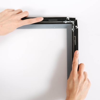 Artikelbild 4 für update displays Klapprahmen HardLine Fenster schwarz 87,6 x 122,4 cm, 1 St., Artikelnummer 975779