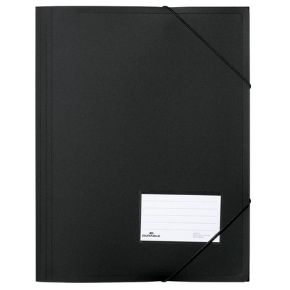 Artikelbild für DURABLE Eckspanner DIN A4 schwarz, 5 St., Artikelnummer 371609