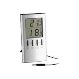 Artikelbild 1 für TFA® 30.1027 Thermometer silber, Artikelnummer 327233