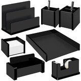 Artikelbild 1 für WEDO Schreibtischset Black Office schwarz, Artikelnummer 514774