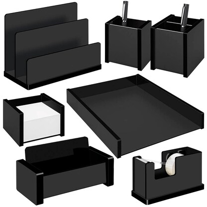 Artikelbild für WEDO Schreibtischset Black Office schwarz, Artikelnummer 514774