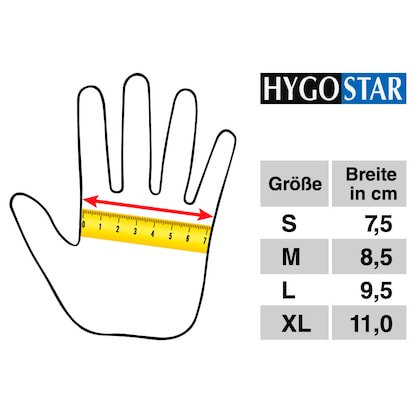 Artikelbild 3 für HYGOSTAR unisex Einmalhandschuhe SAFE LIGHT schwarz Größe L, 100 St., Artikelnummer 759696