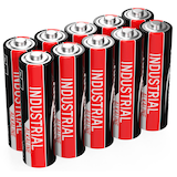 Artikelbild 1 für ANSMANN Batterien INDUSTRIAL Alkali-Mangan Mignon AA 1,5 V, 10 St., Artikelnummer 533364