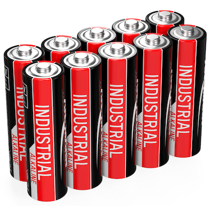 Artikelbild für ANSMANN Batterien INDUSTRIAL Alkali-Mangan Mignon AA 1,5 V, 10 St., Artikelnummer 533364