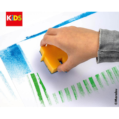 Artikelbild 2 für Marabu Little Artist Stempel Malschwämme, Artikelnummer 399479