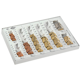 Artikelbild 1 für WEDO Zählbrett lichtgrau Metall-Gehäuse, 1 St., Artikelnummer 961177