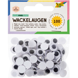 Artikelbild 1 für folia Wackelaugen weiß 10,0 mm Ø 10,0 mm, 100 St., Artikelnummer 355283