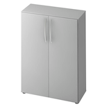 Artikelbild 1 für HAMMERBACHER Aktenschrank 4550, V4550/5/5/BM lichtgrau 2 Fachböden 80,0 x 34,6 x 114,4 cm, Artikelnummer 862692