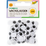 Artikelbild 1 für folia Wackelaugen weiß 12,0 mm Ø 12,0 mm, 100 St., Artikelnummer 355291