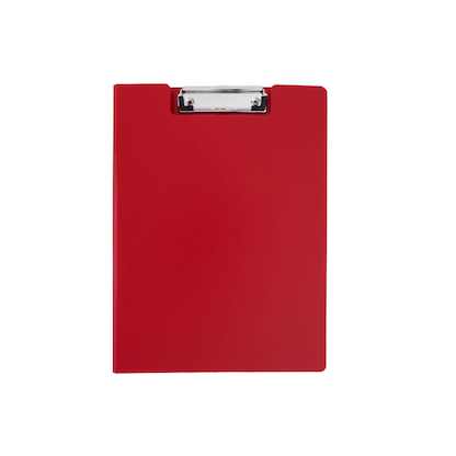 Artikelbild 2 für FolderSys Klemmbrettmappe 80003-80 DIN A4 rot Kunststoff, 1 St., Artikelnummer 812578