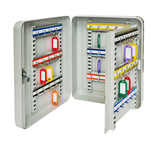 Artikelbild 1 für ALCO Schlüsselkasten lichtgrau mit 40 Haken, Zylinderschloss, 18,0 cm 8,0 cm, 1 St., Artikelnummer 189817