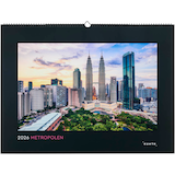 Artikelbild 1 für KUNTH Monats-Wandkalender Metropolen 2026, 1 St., Artikelnummer 575876