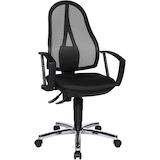Artikelbild 1 für Topstar Bürostuhl Open Point P Plus, OP79A G20 Stoff schwarz, Gestell chrom, Artikelnummer 109328