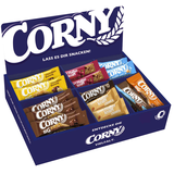 Artikelbild 1 für CORNY Sortimentskarton Müsliriegel 64 Riegel, Artikelnummer 562128