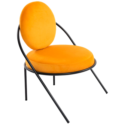 Artikelbild für meet powered by PAPERFLOW Sessel SATURNE safran schwarz Stoff 70,0 x 73,0 x 88,0 cm, 1 St., Artikelnummer 231526