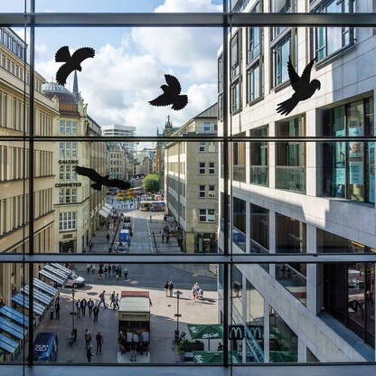 Artikelbild 4 für GARDIGO Aufkleber Vogel Silhouetten, schwarz, 5 St., Artikelnummer 796718