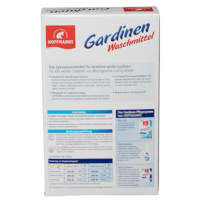 Artikelbild 3 für HOFFMANNS Gardinenweiß Pulver, 660,0 g, Artikelnummer 295263