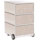 Artikelbild 1 für PAPERFLOW easyBox Contents Rollcontainer weiß, bunt 62093 4 Auszüge 39,0 x 43,6 x 64,2 cm, Artikelnummer 214839