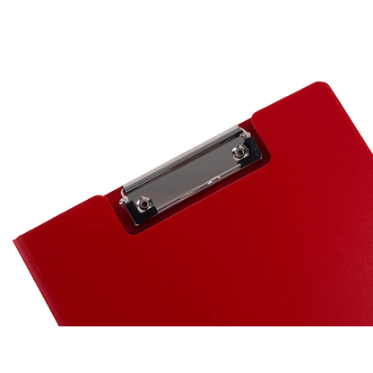 Artikelbild 5 für FolderSys Klemmbrettmappe 80003-80 DIN A4 rot Kunststoff, 1 St., Artikelnummer 812578