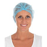 Artikelbild 1 für HYGONORM unisex Klipphauben light blau Größe Groß 100 St., Artikelnummer 741062