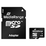 Artikelbild 1 für MediaRange Speicherkarte micro SDHC, 4 GB, 1 St., Artikelnummer 664211