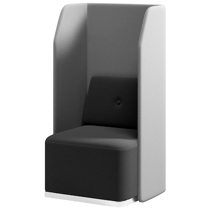 Artikelbild für rocada Besprechungsecke Soft Seating schwarz, grau grau Stoff 71,0 x 65,0 x 133,0 cm, 1 St., Artikelnummer 685507