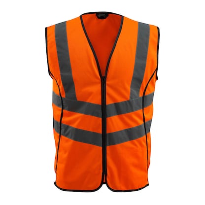 Artikelbild für MASCOT® unisex Warnweste Wingate fluororange Größe L, Artikelnummer 763108