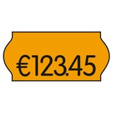 Artikelbild 1 für METO Preisetiketten leuchtorange permanent 26,0 x 12,0 mm, 18 Rollen, Artikelnummer 757690