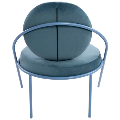 Artikelbild 4 für meet powered by PAPERFLOW Sessel SATURNE blau Stoff 70,0 x 73,0 x 88,0 cm, 1 St., Artikelnummer 231677