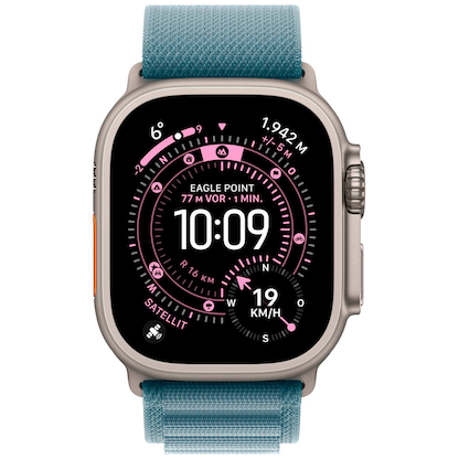 Artikelbild 2 für Apple Watch Ultra 3 Alpine Loop Medium blau, natur, Artikelnummer 715084