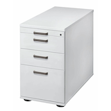 Artikelbild 1 für HAMMERBACHER SC40 Standcontainer lichtgrau 4 Auszüge Kunststoff-Relinggriff silber 42,8 x 80,0 x 72,0 - 76,0 cm, Artikelnummer 864684