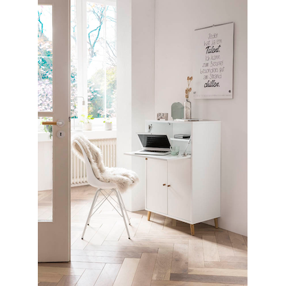 Artikelbild 6 für MÖBELPARTNER Sekretär 500, 153502 weiß 65,2 x 39,0 x 101,7 cm, 1 St., Artikelnummer 824104