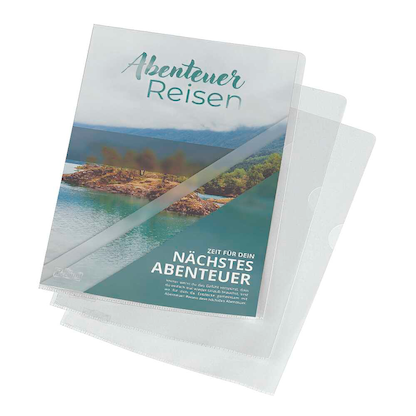 Artikelbild für office discount Sichthüllen DIN A4 glasklar glatt 0,135 mm, 100 St., Artikelnummer 780817